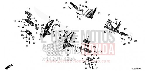 MARCHE CBR650FAJ de 2018
